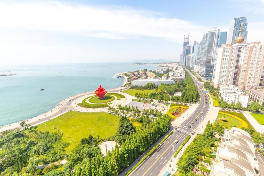 Jinjiang Inn Qingdao Wuxi Square Nanjing Road Metro Station Exterior foto